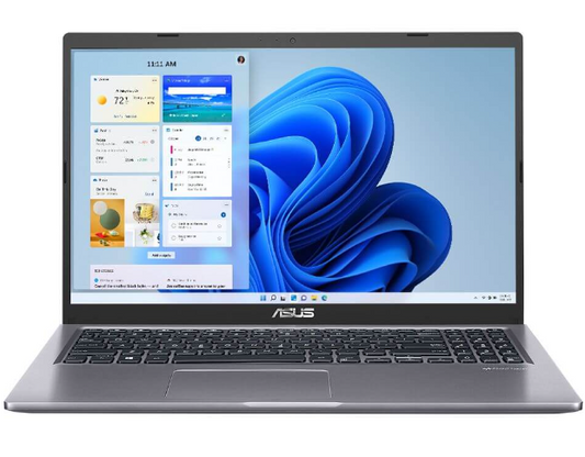 PRE-Loved ASUS M515DA Laptop – Ryzen 3, 8GB RAM, 256GB SSD, 15.6" HD, Win 11 | Slate Grey, ideal for work and study.