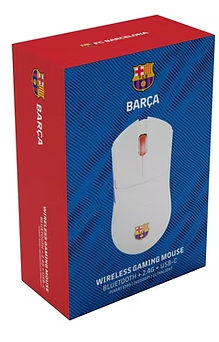 FCB MR59 Versatile 3-IN-1 Wireless Gaming Mouse with Bluetooth, 2.4GHz, designed for gamers' precision and flexibility.