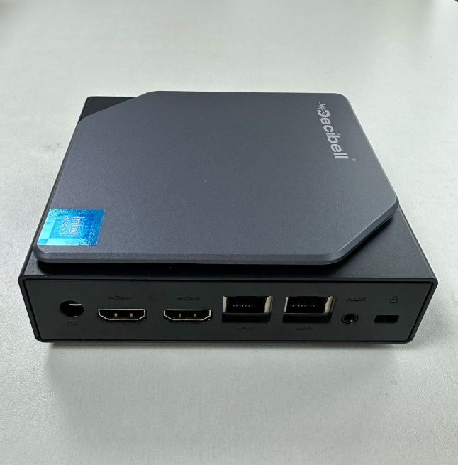 Decibell Mini Desktop Tower PC S1 Intel Alder Lake-N N100, 16GB RAM, 512GB SSD, Windows 11 Pro for efficient multitasking.