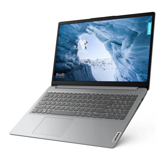 Discover seamless performance with the PRE-Loved Lenovo IdeaPad 1 15.6" FHD Laptop, Intel Celeron, 4GB RAM, Cloud Grey.