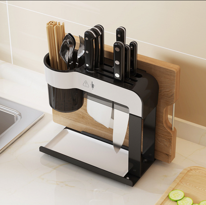 Silkinder 2-in-1 Cutlery Organizer neatly stores knives, forks, and utensils while doubling as a drying rack for modern kitchens.