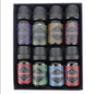 Silkinder Luxury Aromatherapy Essential Oils Collection - 8 Bottles of Pure Bliss including Orange and Lemon in a gift box set