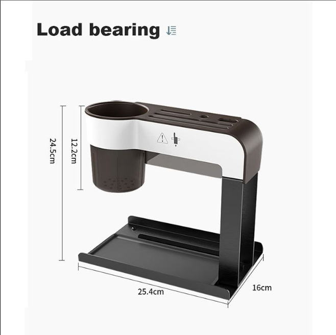Silkinder 2-in-1 Cutlery Organizer with utensil holder and drying tray measuring 25.4cm by 16cm for modern kitchens