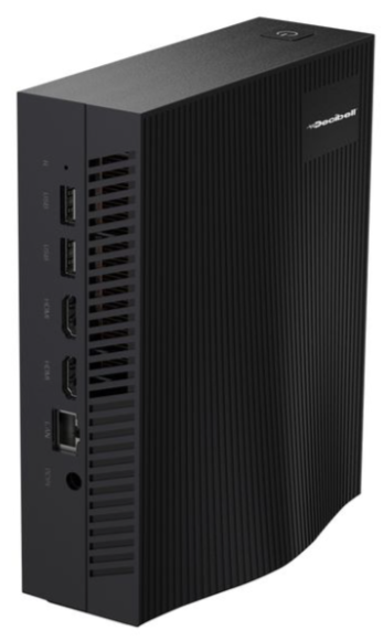 Decibell AD19 Mini PC - Intel Core i9 2.5GHZ | 16GB | 512GB | Win11P features a sleek design and powerful performance.