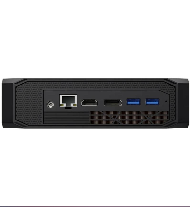 Blackview Mini PC MP200 i5 - Professional 4K Mini Desktop with 512GB SSD features compact design, fast performance, and multiple ports.