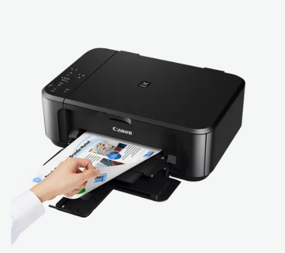 Discover the PRE-Loved Black Canon Pixma Multifunction Printer with WiFi - RF-MG3640S for efficient printing and scanning.