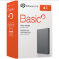 Seagate Basic 4TB Portable External Hard Drive – Ultra-Thin 2.5" HDD for On-The-Go Storage, STJL4000400