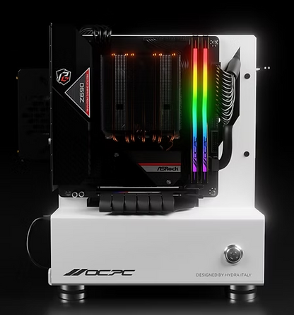 OCPC MINI II ITX PC Case – Compact Black Chassis for Small Form Factor Builds designed for high-performance gaming.