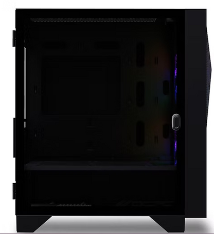 OCPC SCURA Gaming Case Bundle – Mid-Tower ATX w/ 750W PSU showcases a sleek design with ample interior space.