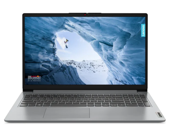 PRE-Loved Lenovo IdeaPad 1 15.6" FHD Laptop - Intel Celeron N4020, 4GB RAM, 256GB SSD, Windows 11 Home - Cloud Grey.