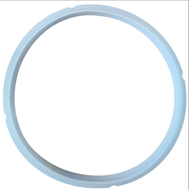 High-quality Silkinder Pressure Cooker Sealing Rings (Set of 2) – Compatible with 6L Models for perfect sealing.