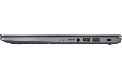 Side view of the PRE-Loved ASUS M515DA Laptop – Ryzen 3, 8GB RAM, 256GB SSD, 15.6" HD, Win 11 | Slate Grey.