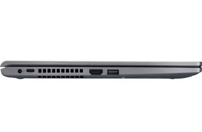 Sleek side view of the PRE-Loved ASUS M515DA Laptop – Ryzen 3, 8GB RAM, 256GB SSD, 15.6" HD, Win 11 | Slate Grey.