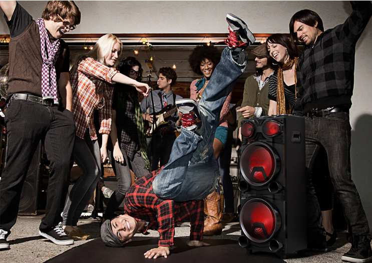 Gather friends for a great time with the PRE-Loved Philips TAX3705 Karaoke Speaker - Bluetooth/Lights/USB/SD/FM - Party Ready!