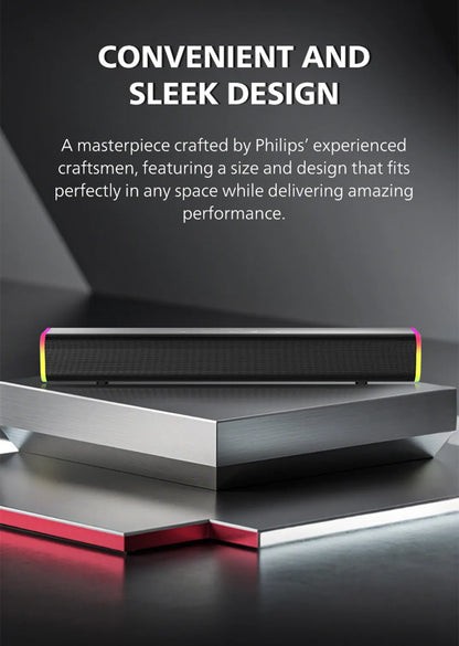 Philips TAB3100 2.0 Channel Mini Soundbar