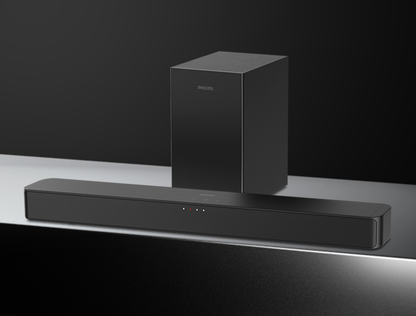 Philips TAB5500 2.1 Channel Soundbar with Wireless Subwoofer - 240W | BT