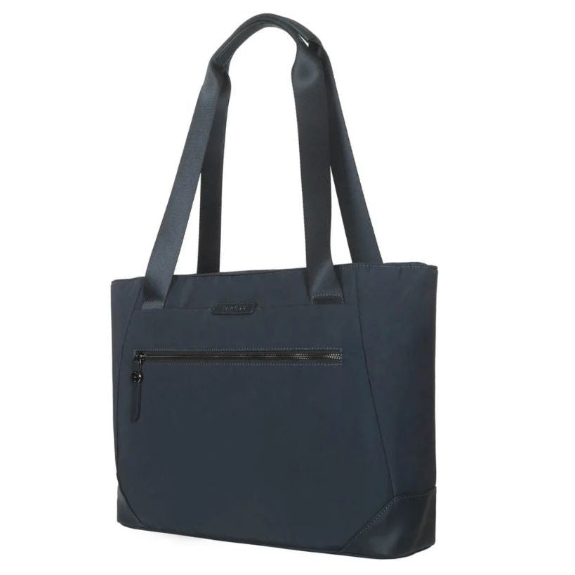 Targus Avila 15-16 Inch Laptop Tote Midnight Navy EcoSmart Vegan Leather Work Bag