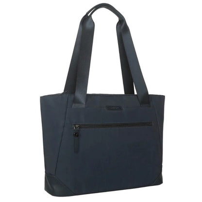 Targus Avila 15-16 Inch Laptop Tote Midnight Navy EcoSmart Vegan Leather Work Bag