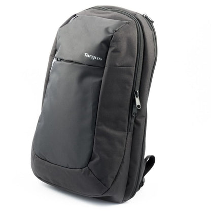 Targus Intellect 15.6 Inch Laptop Backpack Black Grey Water Repellent Business Bag Pack