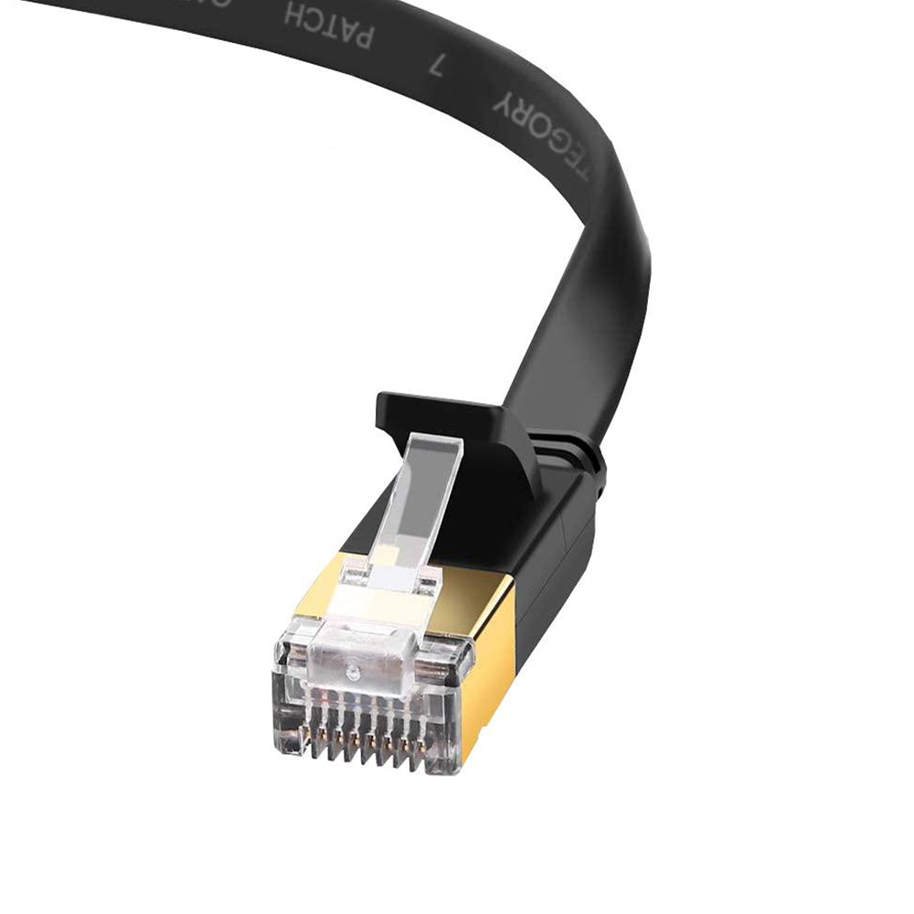 TBYTE CAT 7 10M Flylead High-Speed Ethernet Patch Cable for Network Use