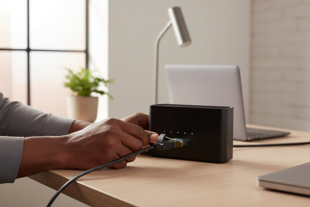 TBYTE CAT 7 10M Flylead High-Speed Ethernet Patch Cable for Network Use