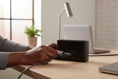 TBYTE CAT 7 10M Flylead High-Speed Ethernet Patch Cable for Network Use