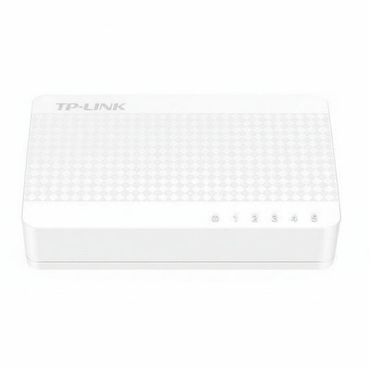 Tenda S105 5-port Ethernet switch front view.


