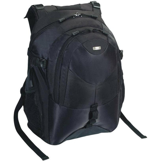 Targus Campus Laptop Backpack 15-16 Inch Nylon Black Air Mesh Comfort Travel School