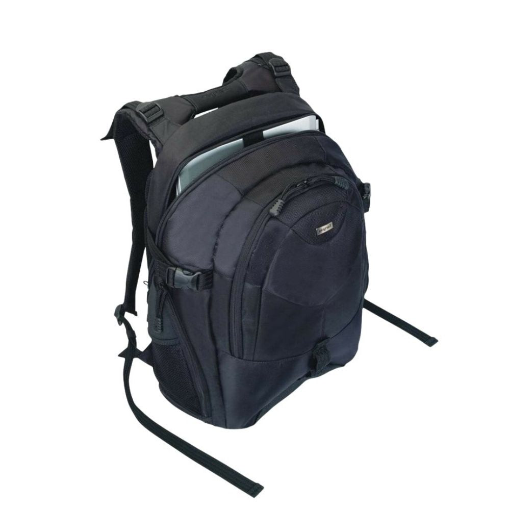 Targus Campus Laptop Backpack 15-16 Inch Nylon Black Air Mesh Comfort Travel School