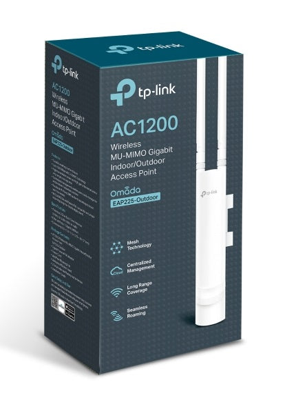 Access Point Wireless In-/Outdoor AC1200 MU-MIMO Gigabit Access Point - Ultimate Wi-Fi Solution TL-EAP225-OUTDOOR