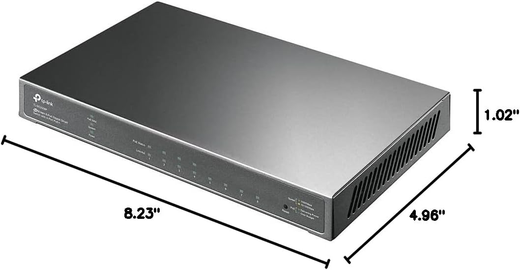 Image showing the switch integrated into a rack or desk setup.

