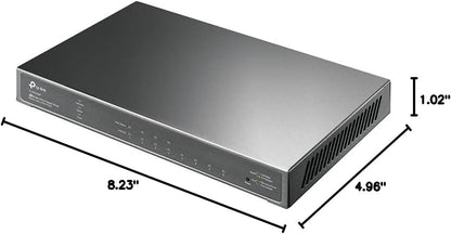 Image showing the switch integrated into a rack or desk setup.


