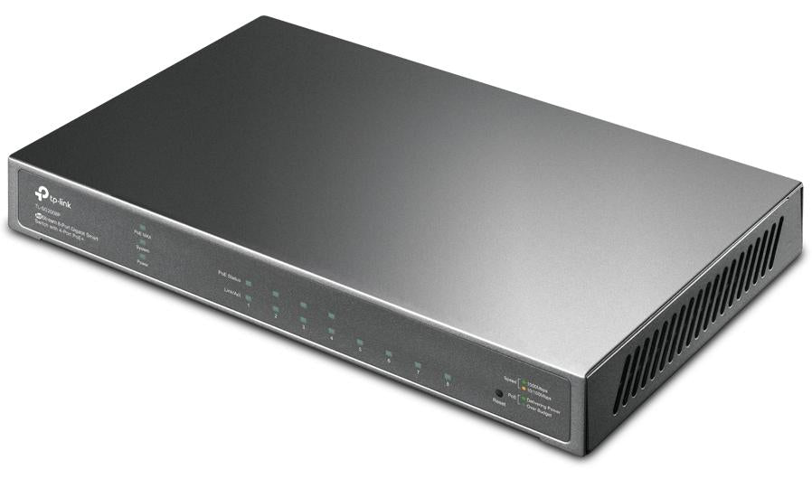 Side profile of the fanless, compact switch design.

