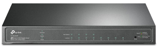 TP-Link 8-Port Gigabit Smart PoE Switch with 4x PoE+ Ports - TL-SG2008P