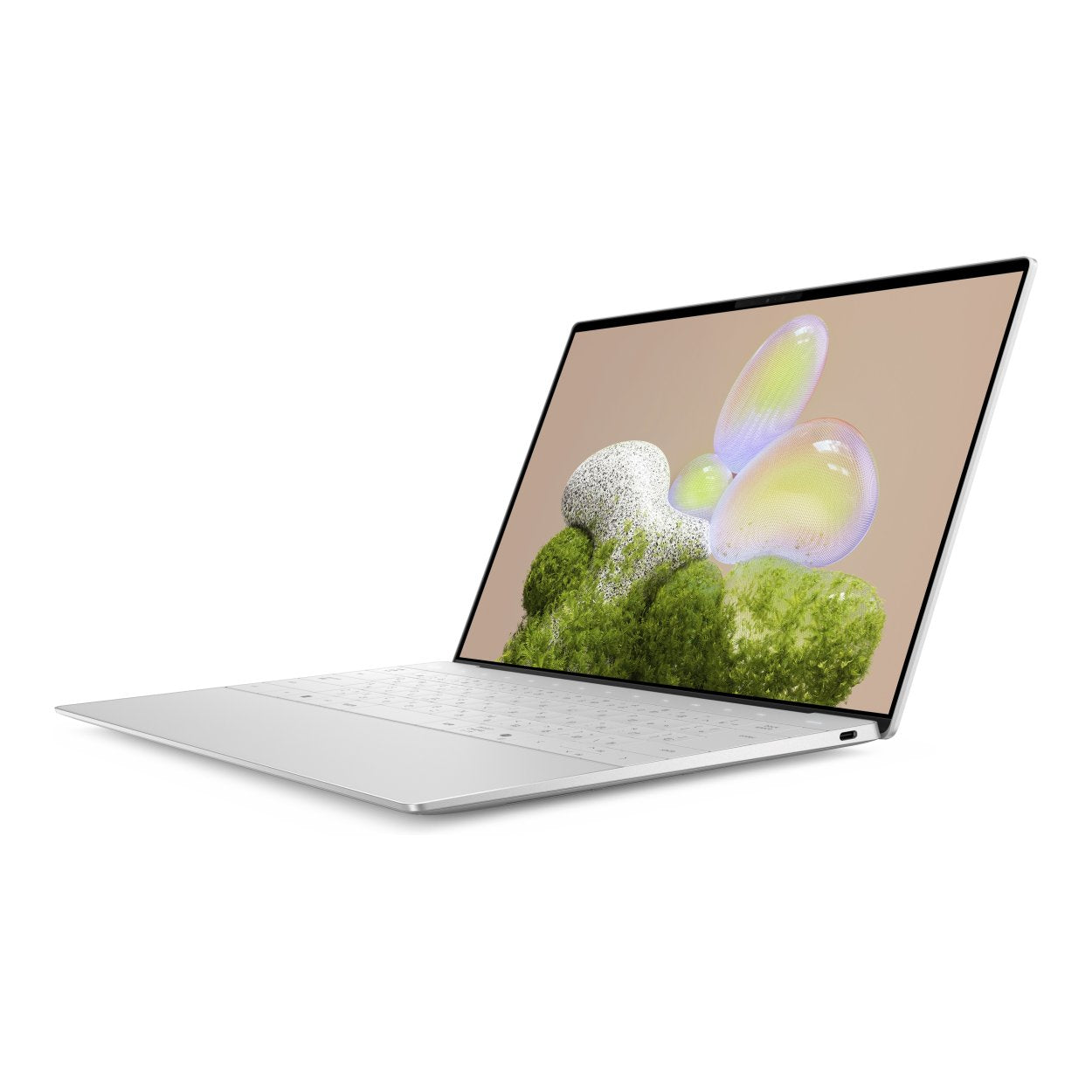 Backlit keyboard with AI key.

