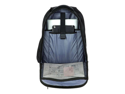 Targus Rolling Laptop Backpack 15.6 Inch Nylon Black Platinum Wheeled Business Case