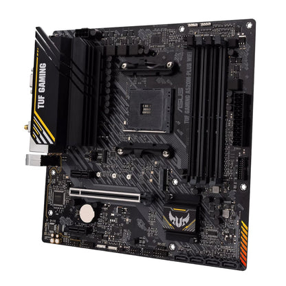 ASUS TUF A520-Plus WiFi – AMD Ryzen Compatible ATX Motherboard, designed for durability and top gaming performance.