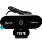 Tbyte HD2K Autofocus USB Camera with Built-in Microphone - Black, ideal for streaming and video calls, easy plug-and-play.