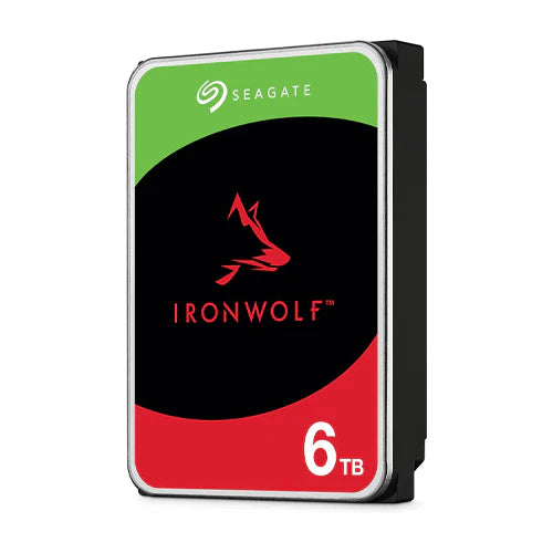 SEAGATE HDD IronWolf NAS (3.5''/6TB/SATA 6Gb/s/rpm 5400) — IronWolf 6TB NAS for 24/7 storage | TechStore