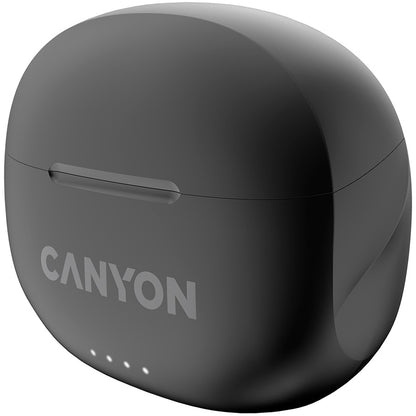 True wireless stereo earbud headset Black - Canyon CNS-TWS8B