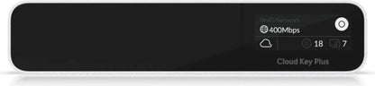 Ubiquiti CloudKey Plus SSD compact UniFi console with OLED display