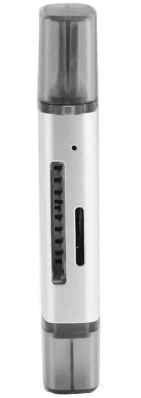 USB OTG Card Reader with Type-C and USB Interfaces - Multi-Functional  - ADS-101