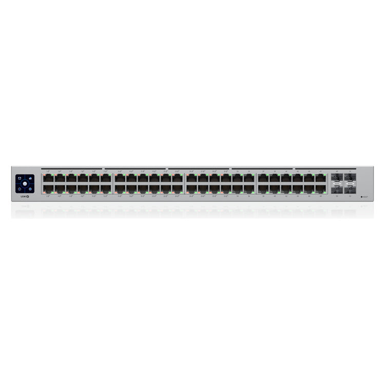 Ubiquiti USW-48-POE (195W) network switch – alternate view