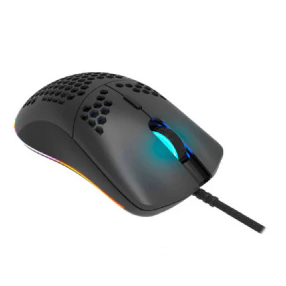 Canyon Puncher GM-11 RGB Gaming Mouse (CND-SGM11B) – Lightweight, 6400 DPI, 6 Buttons, USB; black honeycomb shell, RGB