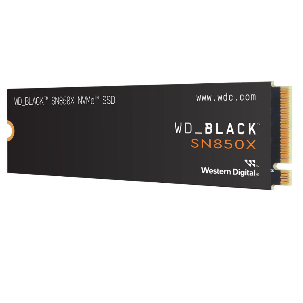Western Digital WD Black SN850X 2TB NVMe SSD – M.2 2280 PCIe Gen4 x4, Up to 7,300MB/s, Heatsink Optional, Gaming-Grade
