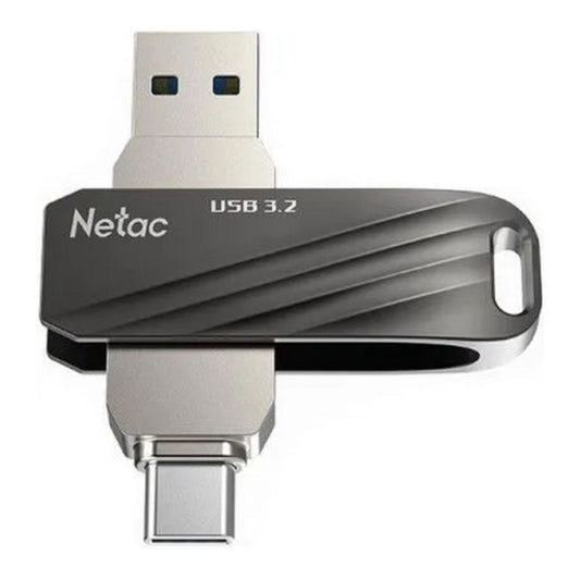 Netac US11 USB Flash Drive 128GB – High-Speed USB 3.2 Gen 1 Memory Stick, Metal Body, Plug & Play