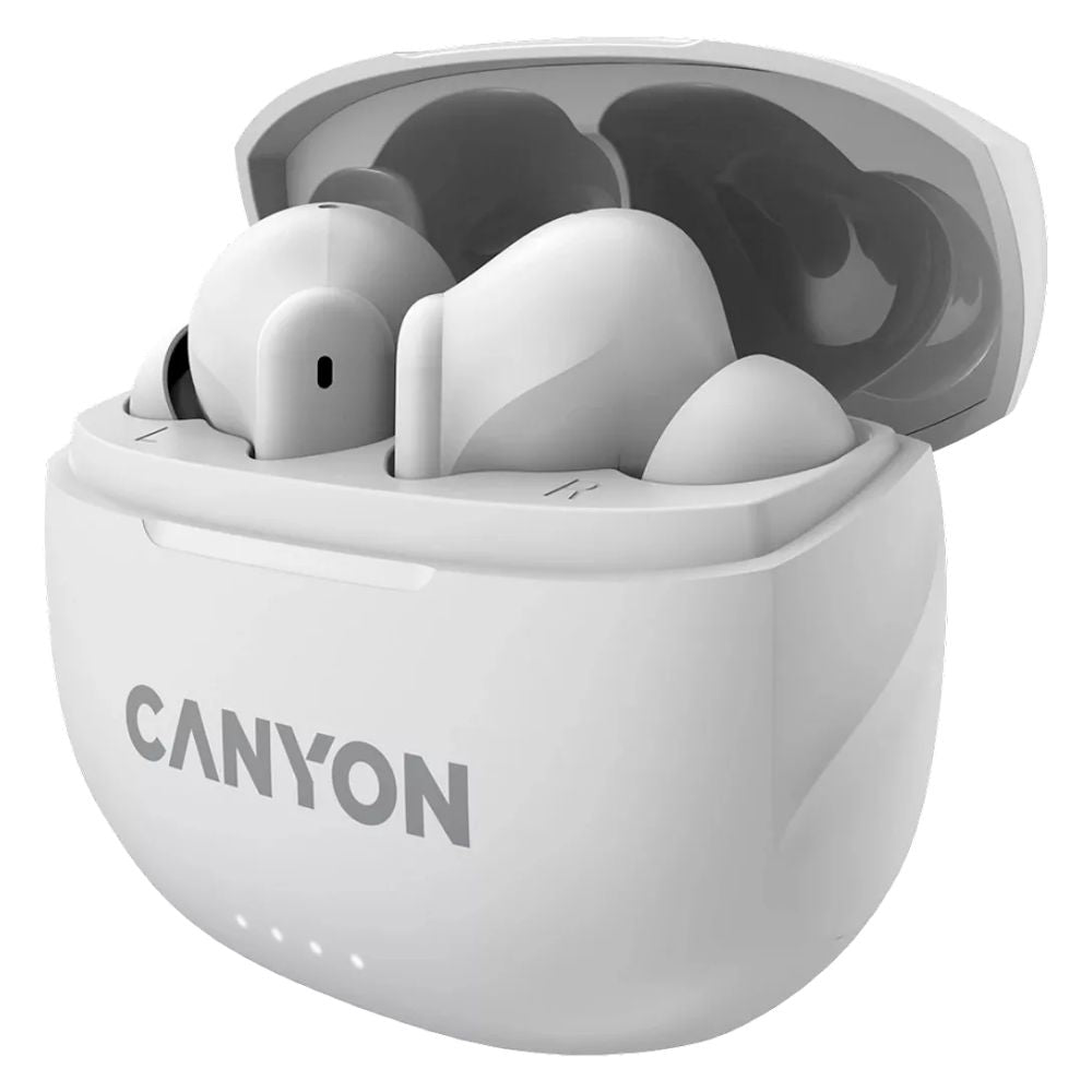 Canyon TWS-8 True Wireless Stereo Earbuds – Bluetooth 5.3, ENC Mic, 30h Battery, Gaming Mode, IPX4