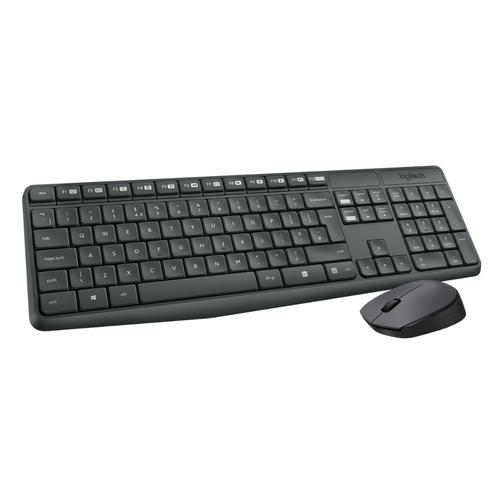 MK250 Wireless Keyboard and Mouse Combo Bluetooth - GRAPHITE