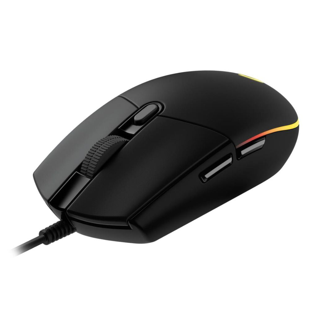 Logitech Gaming G102 LightSync Mouse 200DPI to 6000DPI adjustable optical sensor;black