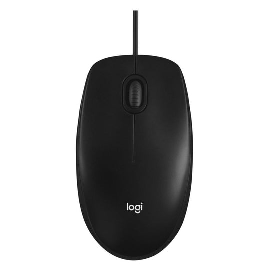 Logitech® Mouse M100 - BLACK - USB - N/A - EMEA28i-935 - AKOYA HANGTAB BOX M100